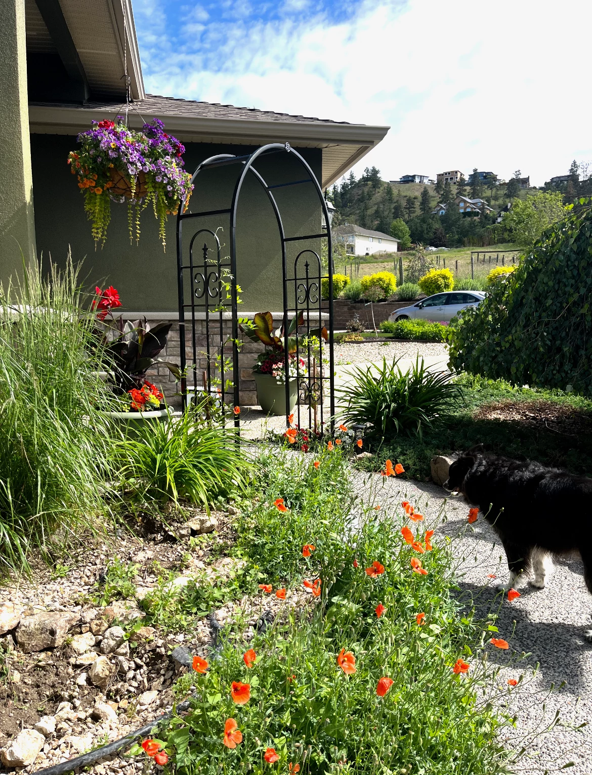 Exterior staging